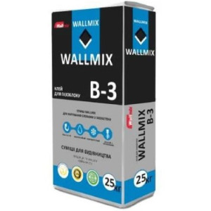 Клей для газоблоку Wallmix B-3 25 кг